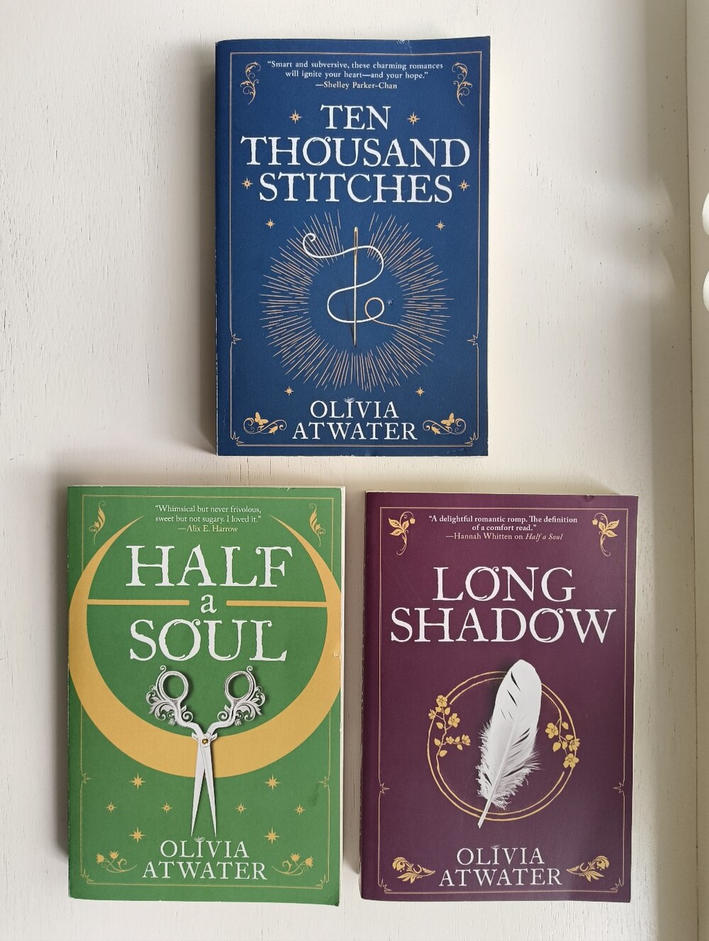 Olivia Atwater Regency Farie Tales Full Series (Paperback) 3-Book Set